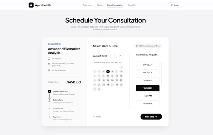 design wix booking website, redesign wix and custom velo code