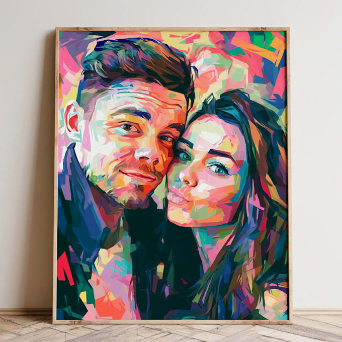 create surreal, psychedelic, abstract art