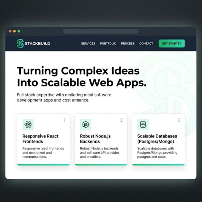 build a full stack web app in react