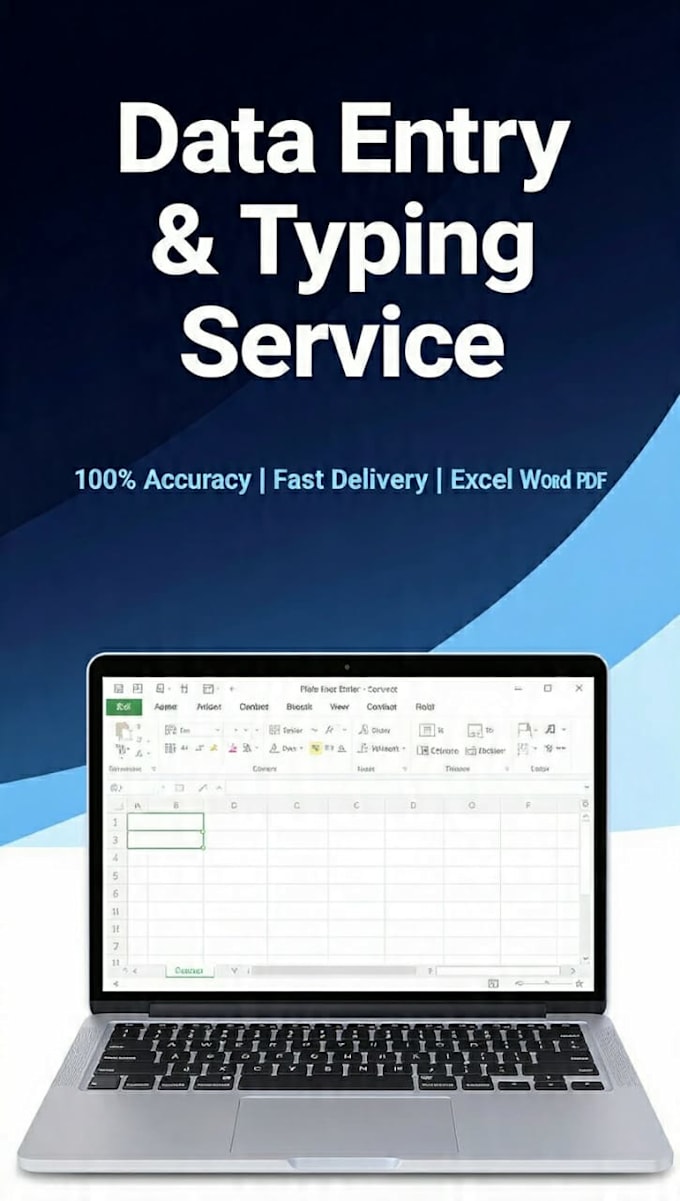 professional data entry, excel and copy typing expert