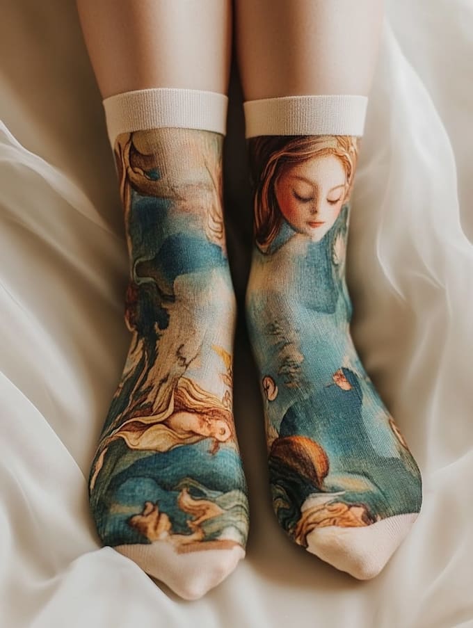 design custom and unique socks design