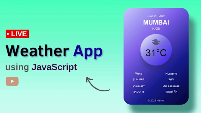 develop ai weather forecast, climate, openweather, and gps location tracker apps