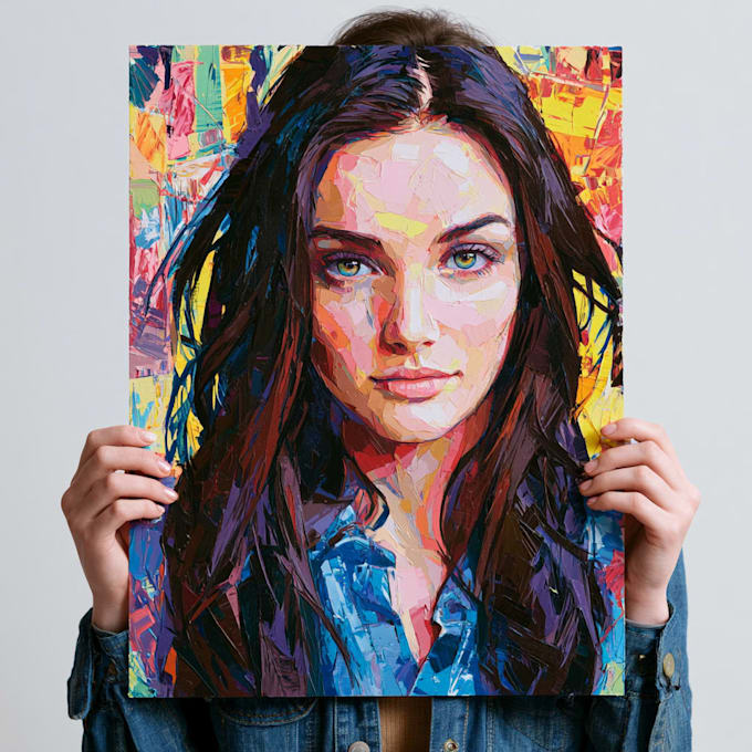 create surreal, psychedelic, abstract art