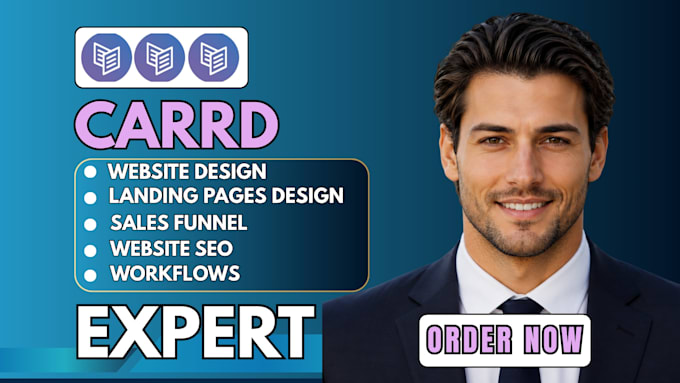 carrd website redesign carrd landing page redesign carrd website design carrd co