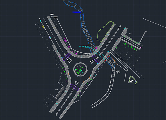 create topographic survey and cad drawings