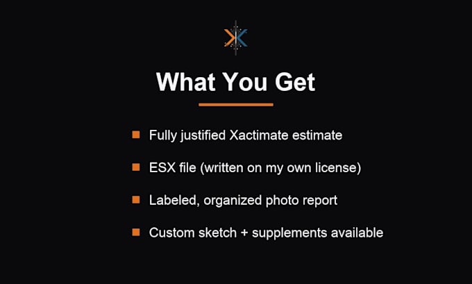prepare xactimate estimates for insurance claims