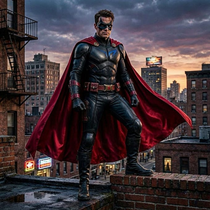 make comic book characters art
