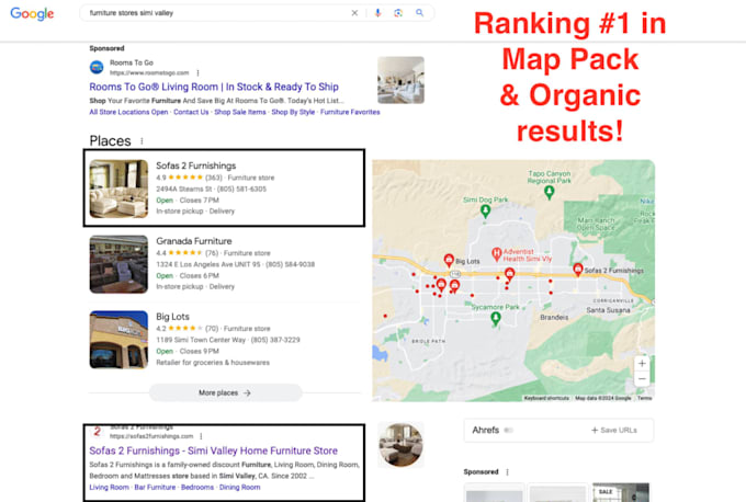 do google maps optimization for local SEO ranking