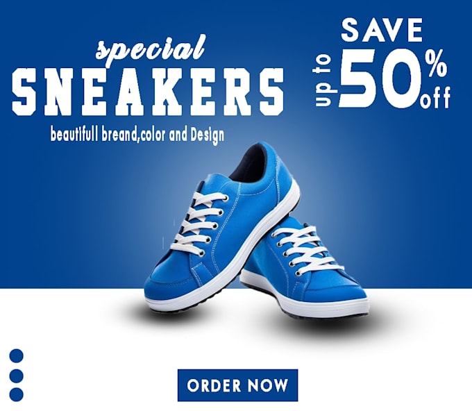 create modern product advertising poster designs