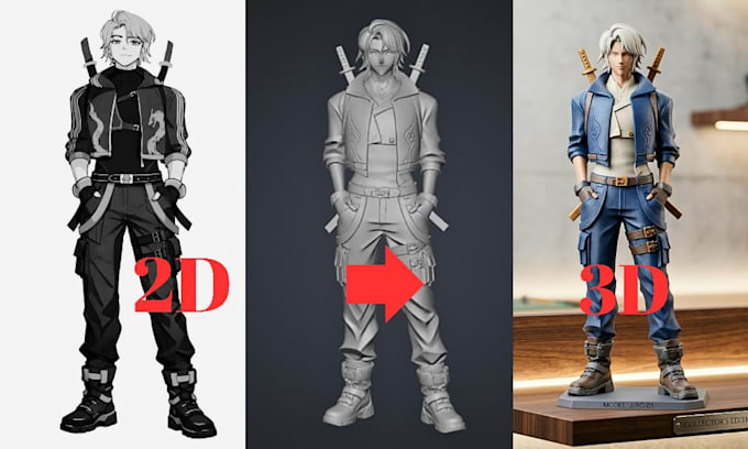 3d print and paint custom miniatures figurines cosplay props
