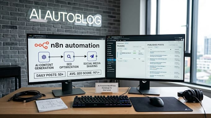 build an ai powered wordpress autoblog and automation