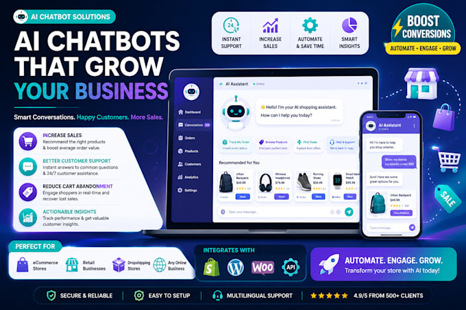 build a custom ai chatbot for your shopify or ecommerce store