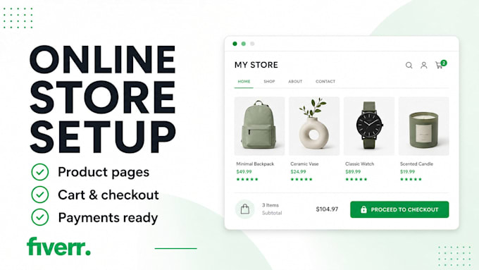build a conversion focused shopify or woocommerce store ready to sell