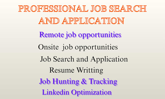 search and apply for a remote job hybrid