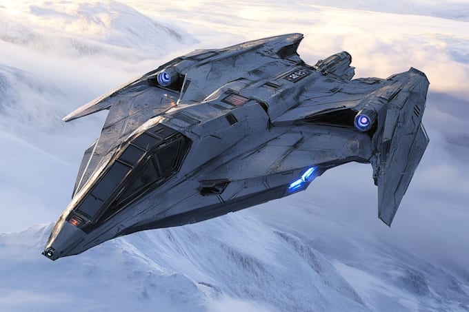 do sci fi spaceship design