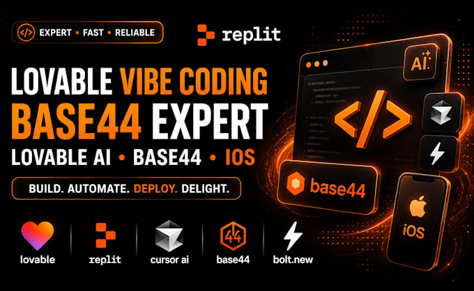 fix base44 vibecoding lovable website loveable fix replit web app base44 ios app