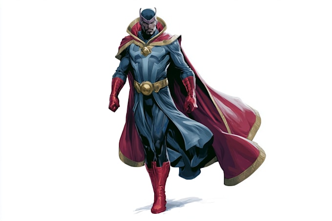 do a superhero comic