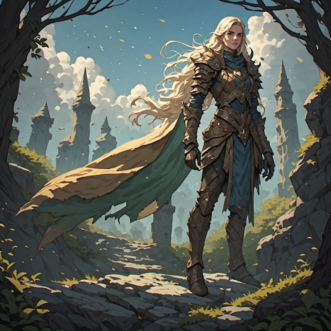 design fantasy character art