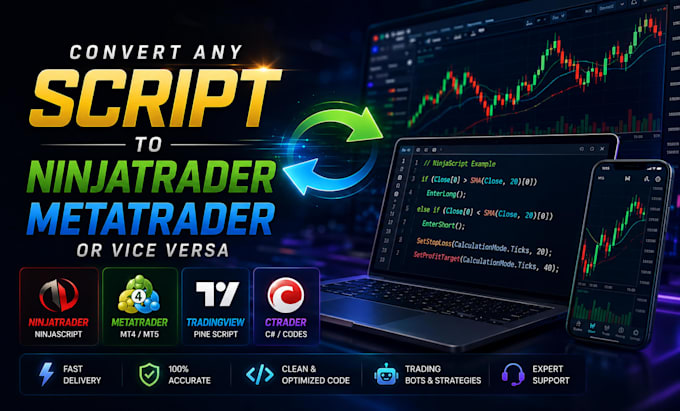 convert any script to ninjatrader, metatrader or vice versa