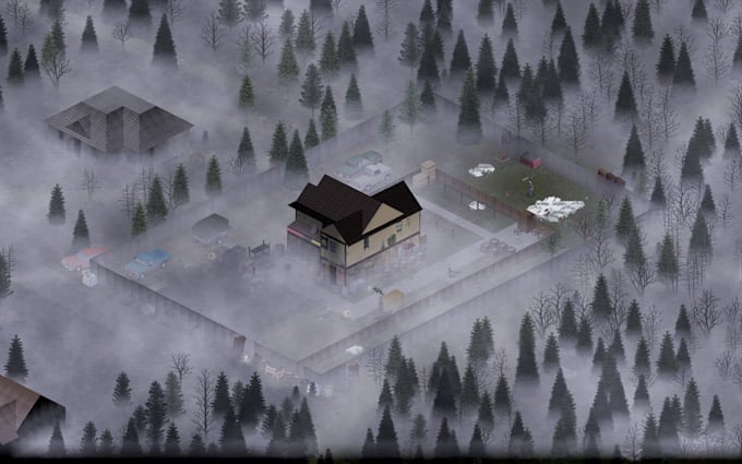 create custom project zomboid style character art for you