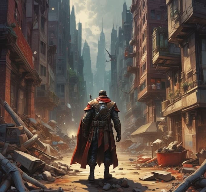 design professional comic book art and pages