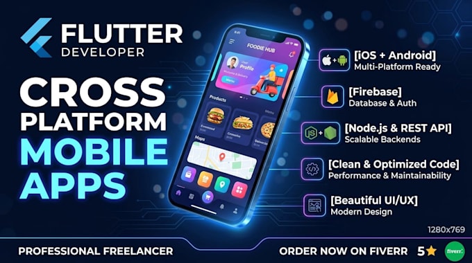 your flutter developer for ios and android app development