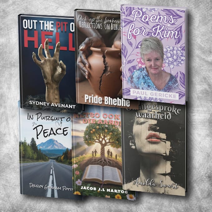 a professional book cover for print and ebook