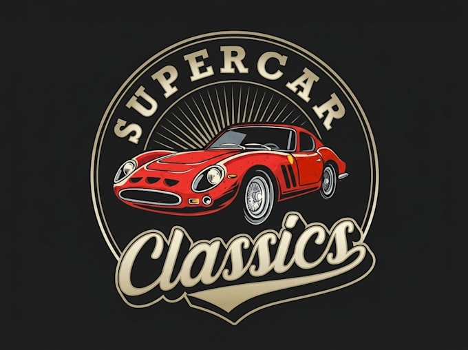 design professional exotic car dealership logo