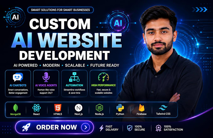 develop ai chatbot, dashbord, agent, ai automations using openai n8n make com