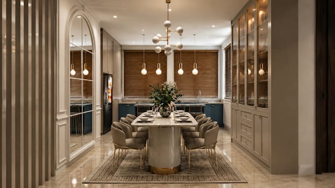create photorealistic luxury interior renderings