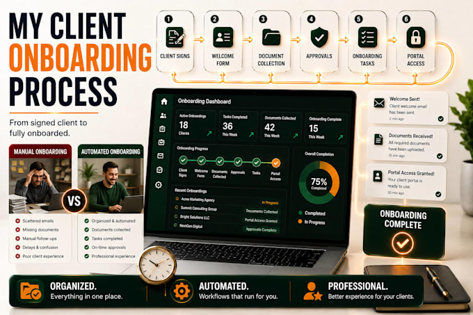 automate client onboarding and streamline your workflow