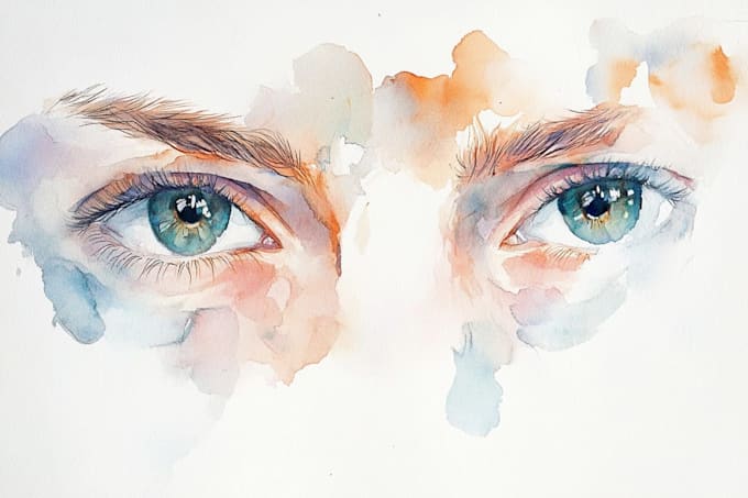 do a watercolor illustration
