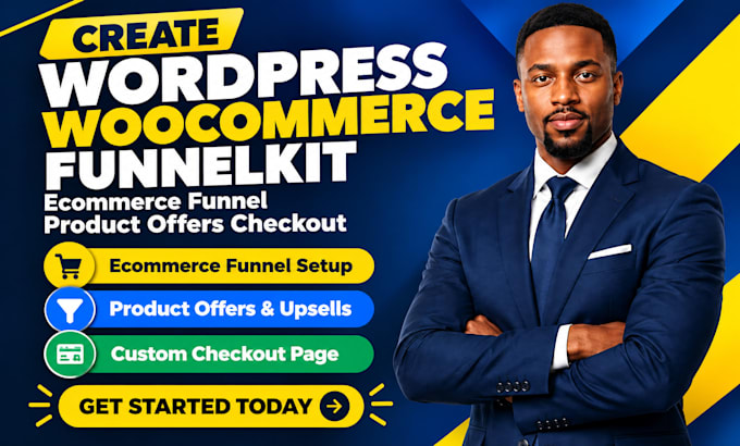 create wordpress woocommerce funnelkit ecommerce funnel product offers checkout
