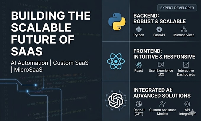 develop custom ai automations saas and microsaas