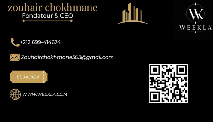 design a modern business card