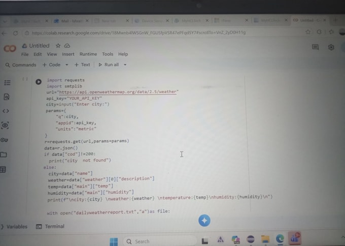 automate your tasks using python API and email automation scripts