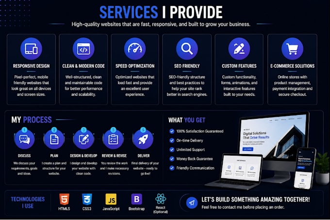 create a modern portfolio website