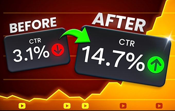 design CTR boosting youtube thumbnails