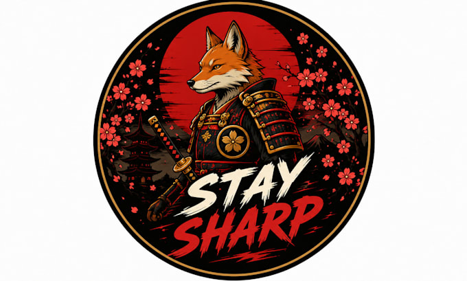 do professional custom vector sticker design and digital art