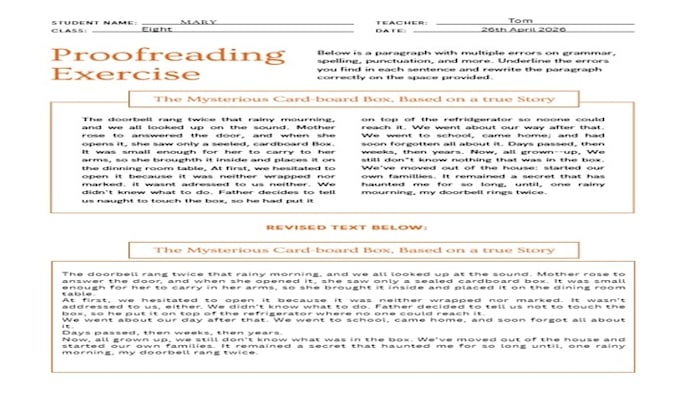 proofread and edit english, hindi and tamil content
