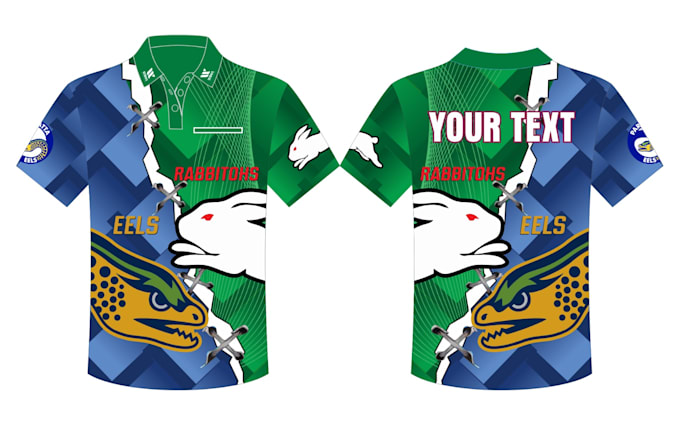 create modern sublimation and tshirt designs