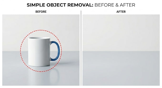 remove unnecessary object from your photos