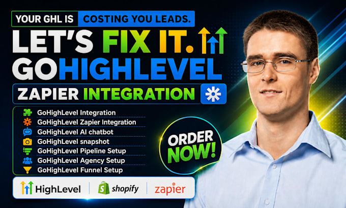 set up gohighlevel zapier integration, gohighlevel ai chatbot and snapshot