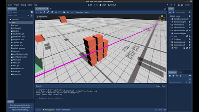 create custom gameplay mechanics and systems in godot