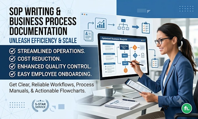 create professional sops, operations manuals and workflow documents
