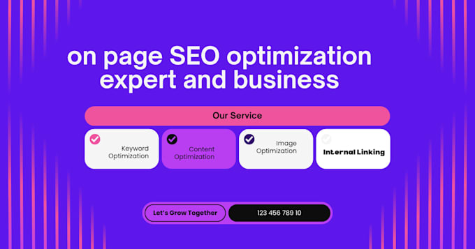 expert on page SEO and high quality content optimization