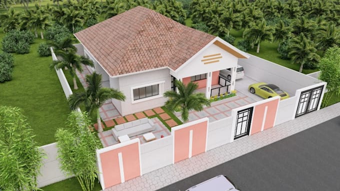 je vais create your professional 2d architectural plans