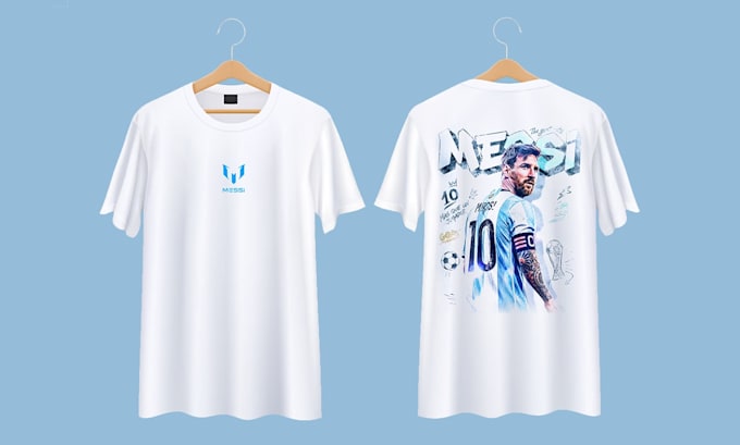 messi custom tshirt designs