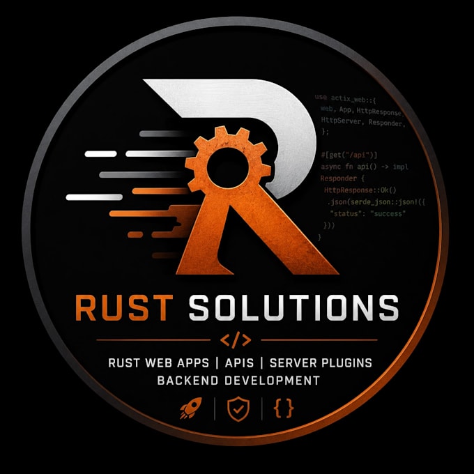 build high performance rust web apps, API, server plugins, backend