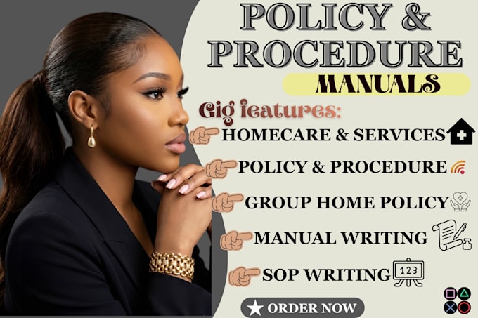 write policy procedure, manual for home care medicaid medicare compliance